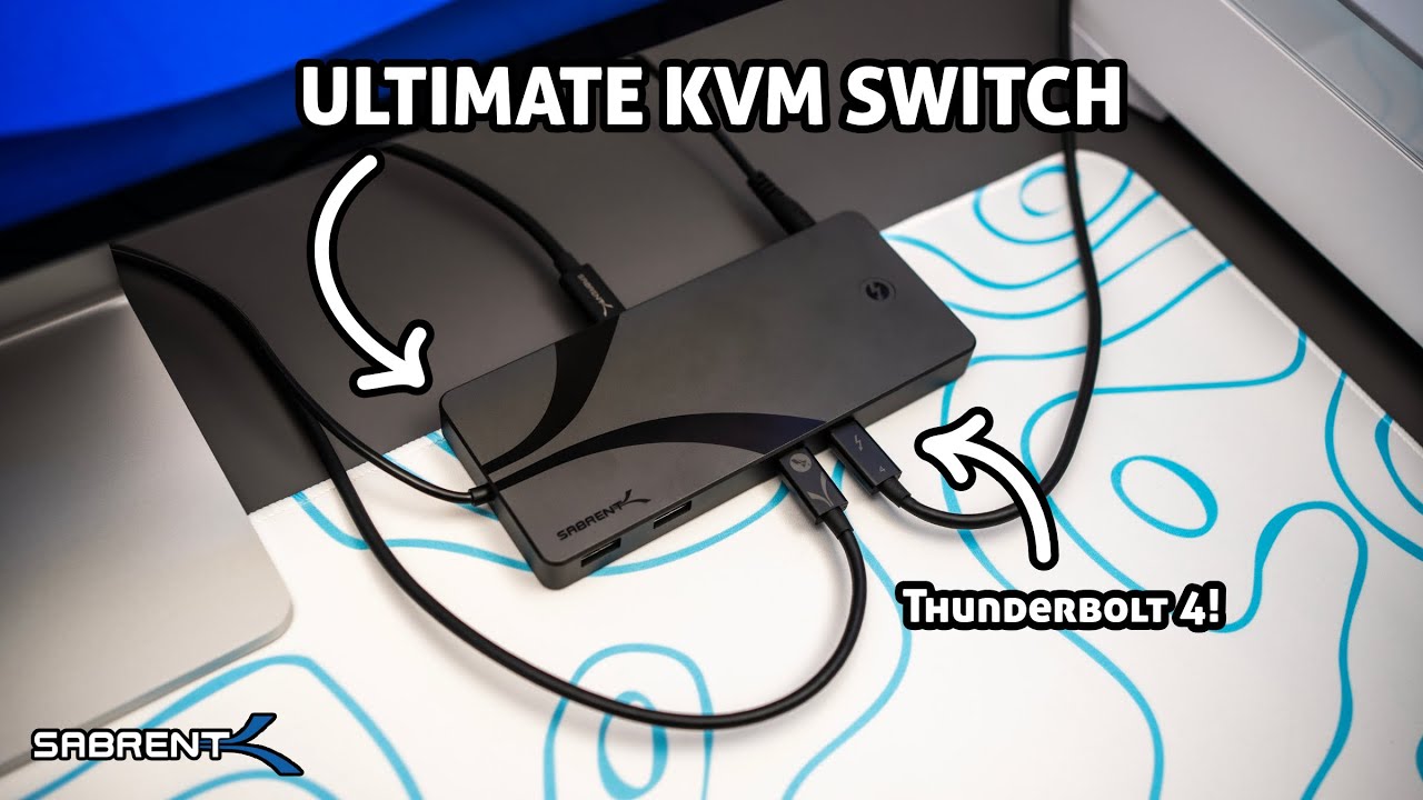 Sabrent Thunderbolt 4 KVM Switch | Everything You Need!