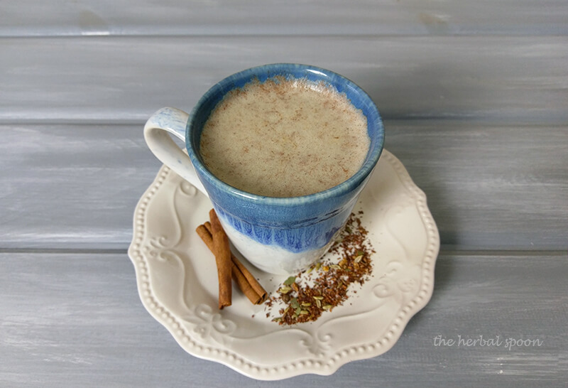 Fat burning chai tea recipe, dairy free, vegan, paleo - The Herbal Spoon