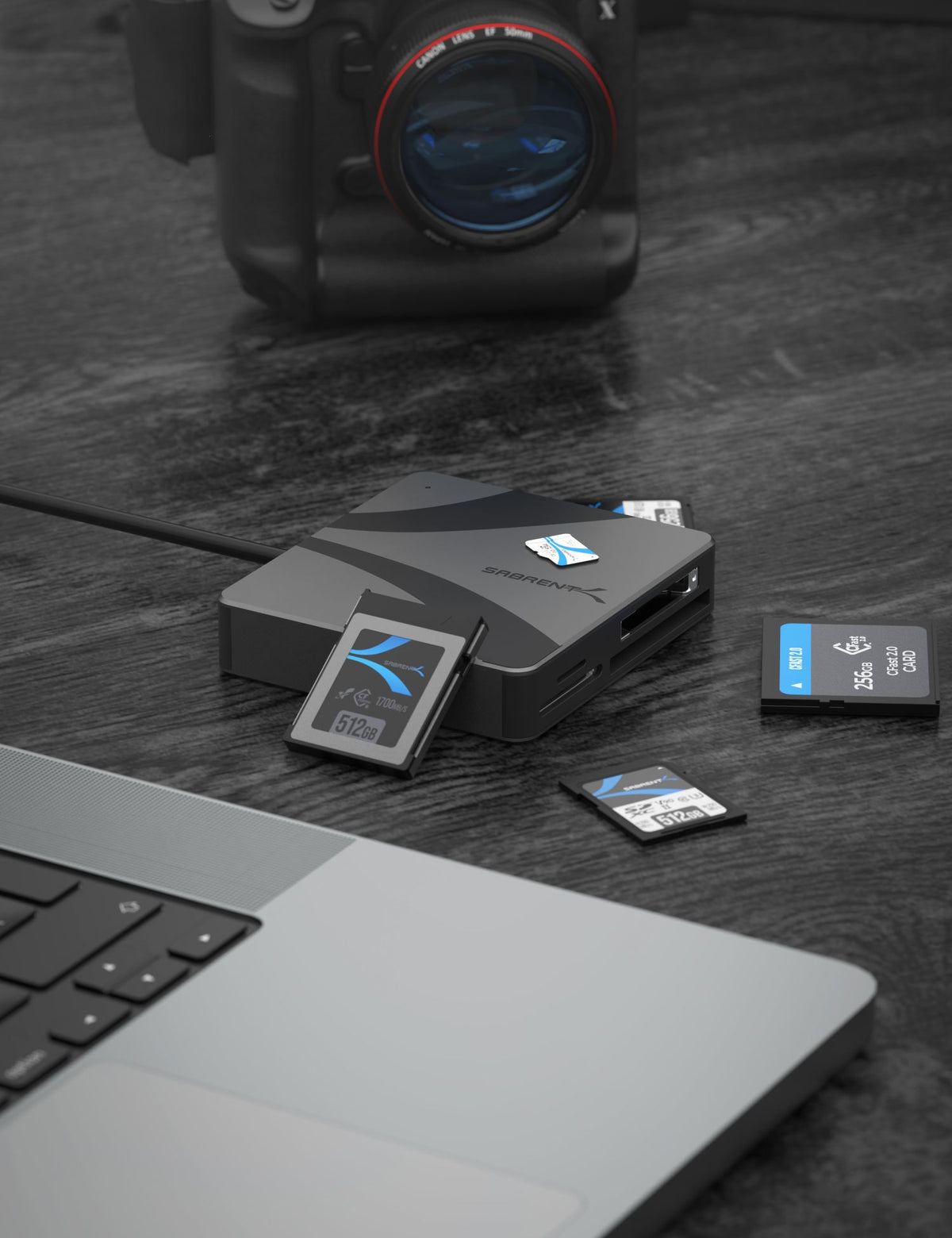 USB-C Multi-Card Reader