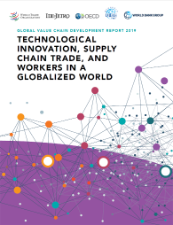 Global Value Chain Development Report 2019: Technological Innovation, Supply Chain Trade and Workers in a Globalized World. 
The report is co-published by OECD/WTO/WB/IDE-JETRO/UIBE